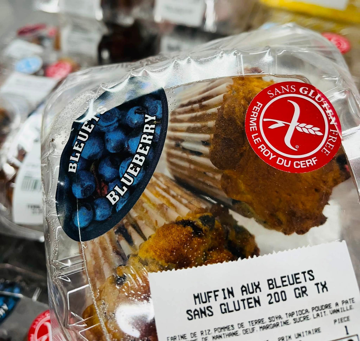 Muffins Sans Gluten