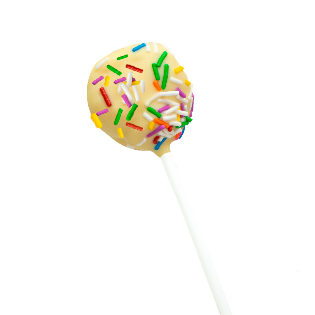 Cakepops vanille-confettis