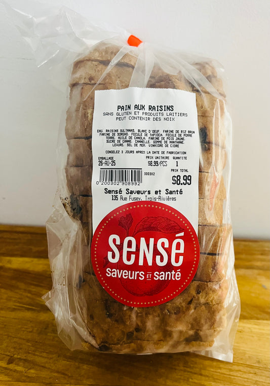 Pain au raisins SANS GLUTEN & SANS PRODUITS LAITIERS