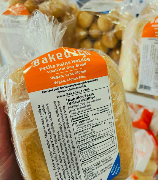 Pain à hot-dog Baked2Go