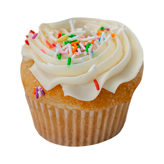 Cupcakes vanille-confettis