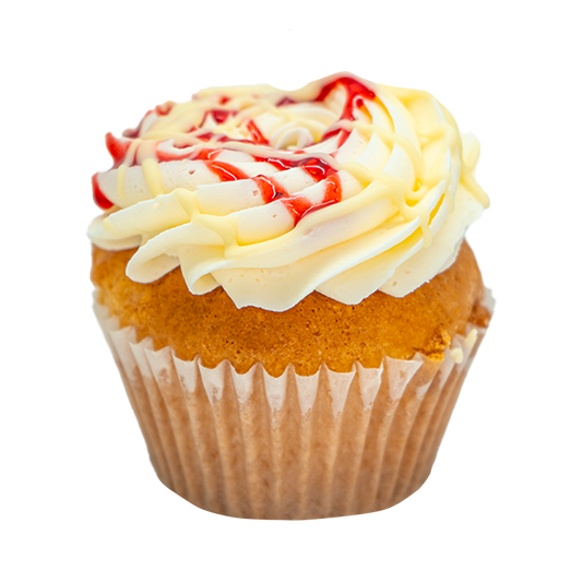 Cupcakes vanille-framboise